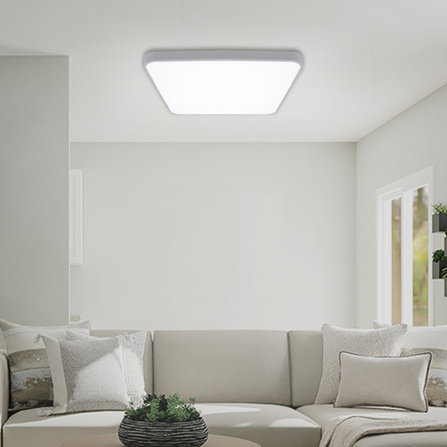 LED 방등 시스템 사각 방등 60W 특가 삼성칩 국내생산 플리커프리 안방등 거실등 전등