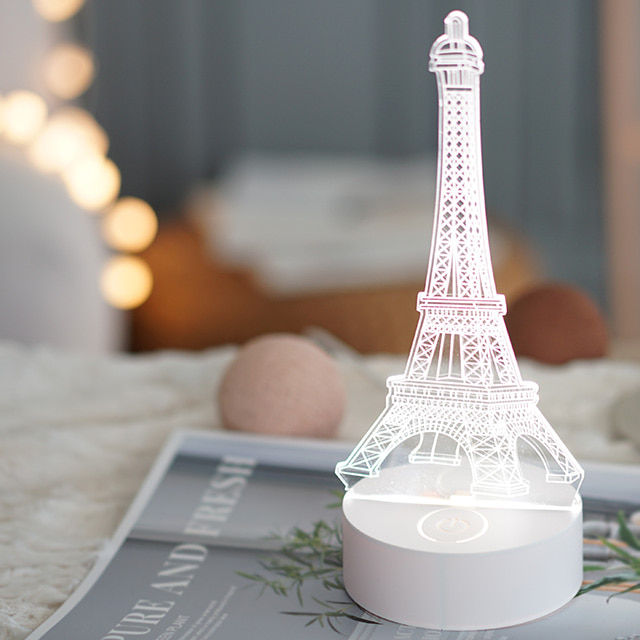 LED 에펠탑 감성 무드등 취침등 수유등 인테리어무드등