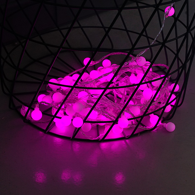 LED 앵두전구 핑크색 알전구 줄조명 파티조명 트리전구 캠핑전구 무드등