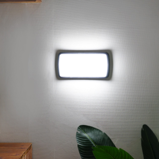 LED 벽등 무이 센서조명 25W 센서등 국산 방수 벽부등 직부등