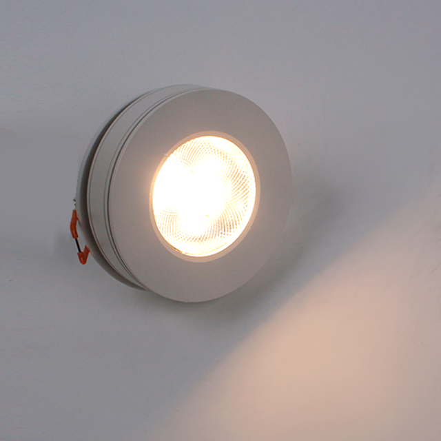 LED 다운라이트 3인치 8W COB 원형 컴팩트 반매입등