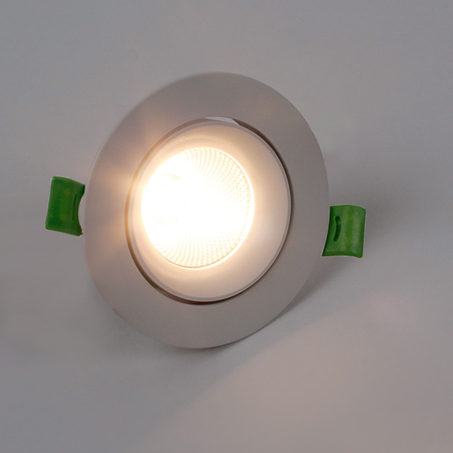 LED 다운라이트 3인치 COB 직회전 8W 더브라이트 매입등 플리커프리 매립등