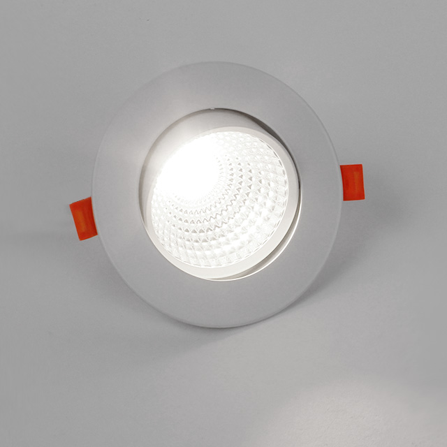 LED 다운라이트 4인치 COB 직회전 12W 더브라이트 매입등 플리커프리 매립등