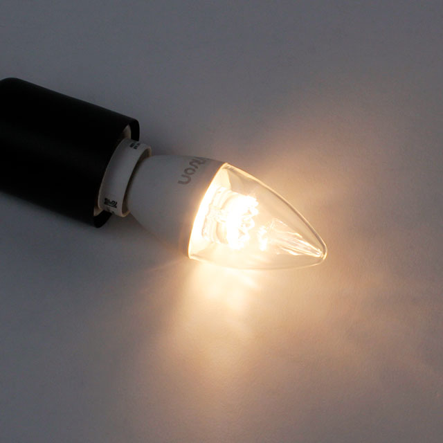LED 촛대구 램프 5W 투명 촛대전구