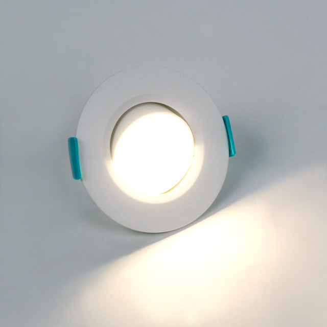 LED 다운라이트 2인치 4W 직회전 확산형 가구매입등 매입등기구