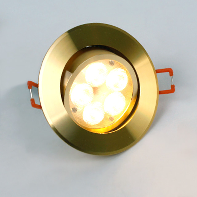 LED 다운라이트 3인치 에코 골드 5W 직회전 매입등 플리커프리 매립등