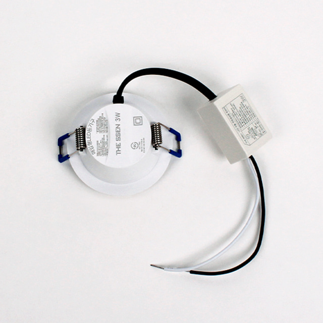 LED 다운라이트 2인치 3W 에코 셀링 확산형 가구매입등 매입등기구 플리커프리 매립등