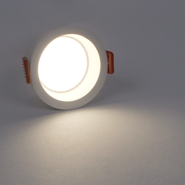 LED 다운라이트 유니크 움푹 2인치 디밍 매입등 5W 밝기조절 플리커프리 삼성칩