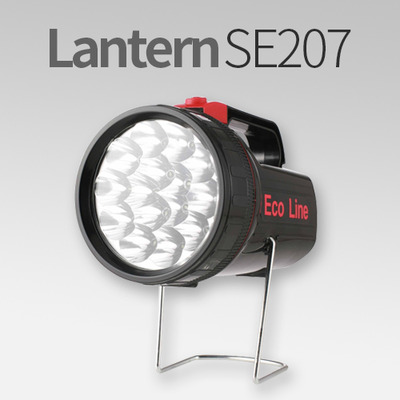 충전식 LED 랜턴 SE-207 후레쉬 IN