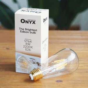 LED 더밝은 에디슨전구 ST64 8W  인테리어램프 캠핑 카페 감성 램프 ONYX