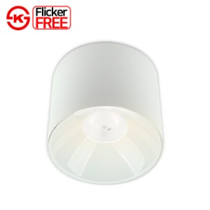 에코 리디아 원통 직부등 LED일체형 COB 20W 플리커프리 주방등 거실등 매장조명